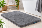 Kuipers Badkamers 20 × 30" Grey Bathroom Bath Mat